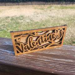 Valentine's Day Engraved Money Holder