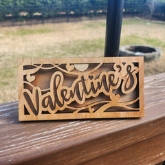 Valentine's Day Engraved Money Holder
