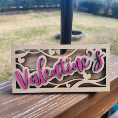 Valentine's Day Layered Money Holder