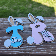 Bunny Ears Easter Basket Tags