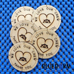 Cruise Crew Thank You Coins | Cruise Swag