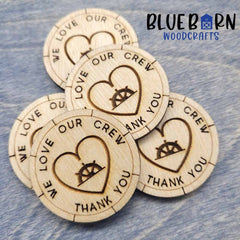 Cruise Crew Thank You Coins | Cruise Swag