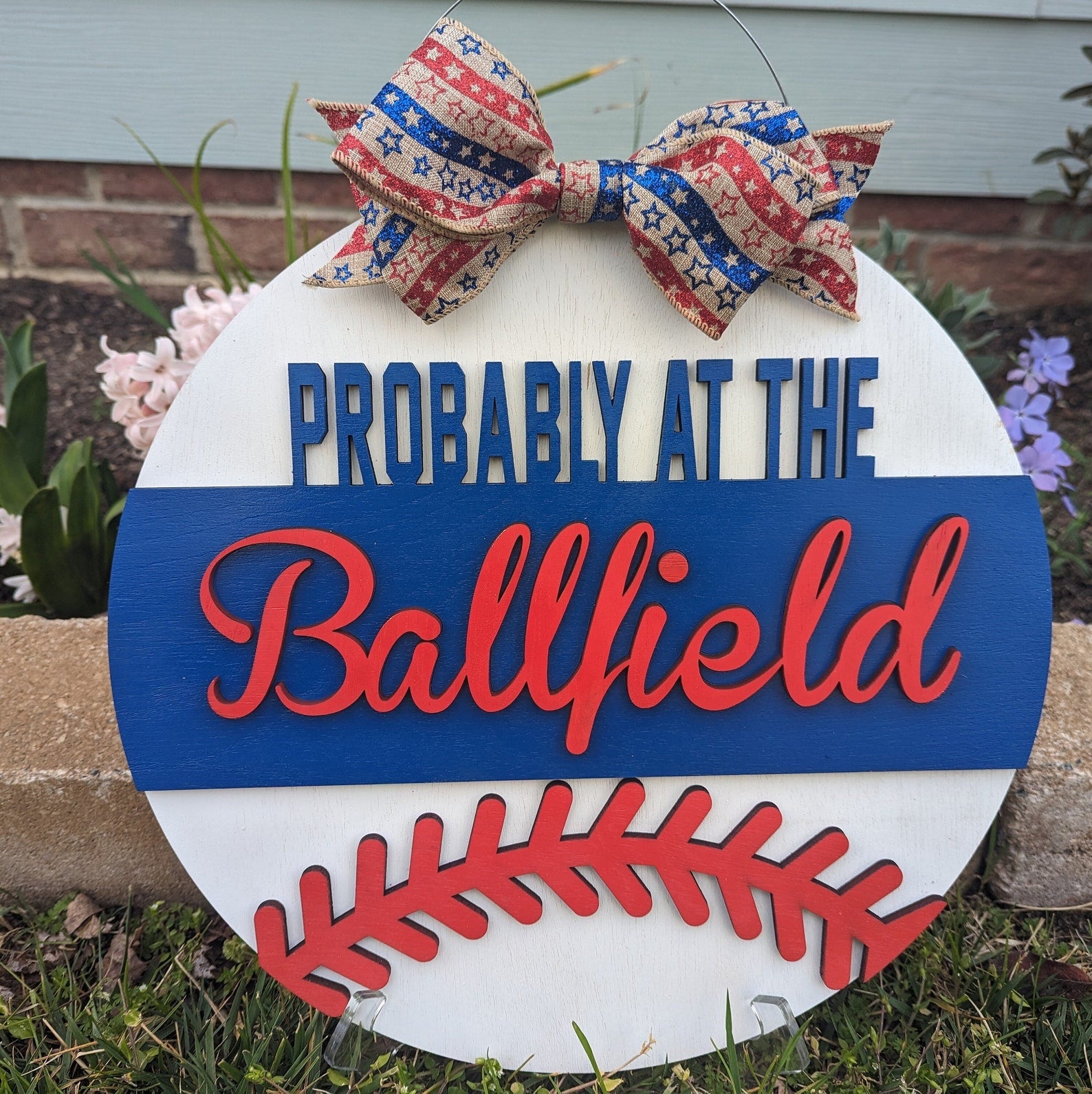 Baseball Door Hanger