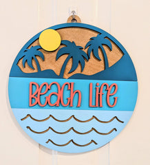 Beach Life Door Hanger