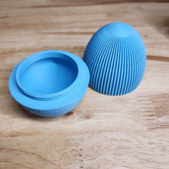 Japandi-Inspired 3D Printed Easter Egg – Modern Easter Egg- Hide Candy
