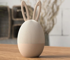 Japandi-Inspired 3D Printed Bunny with Ears – Modern Easter Bunny