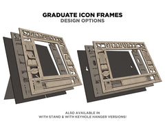 Personalized Graduate Icon Picture Frames | Graduate Gifts
