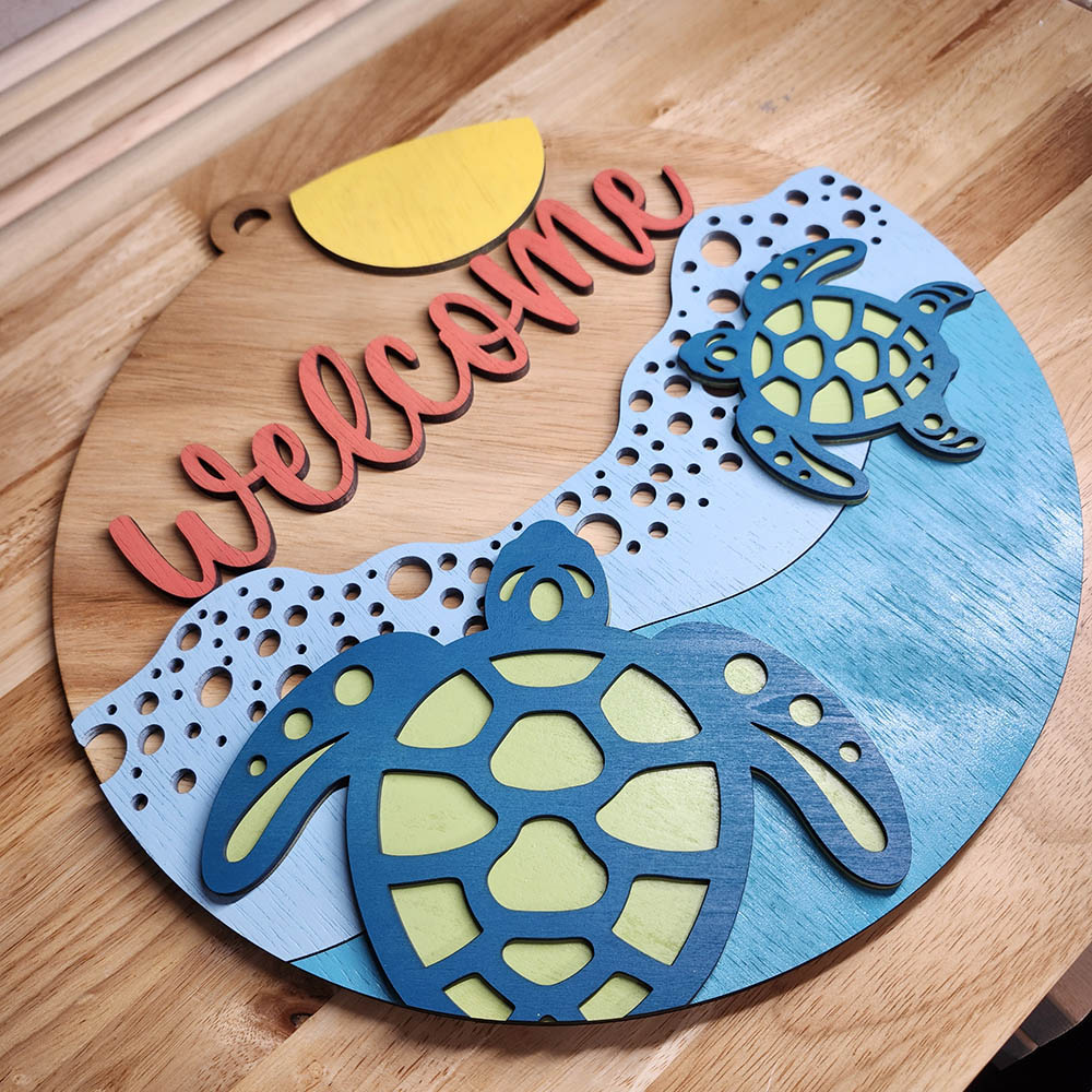 Turtle Beach Welcome Door Hanger - Image 3