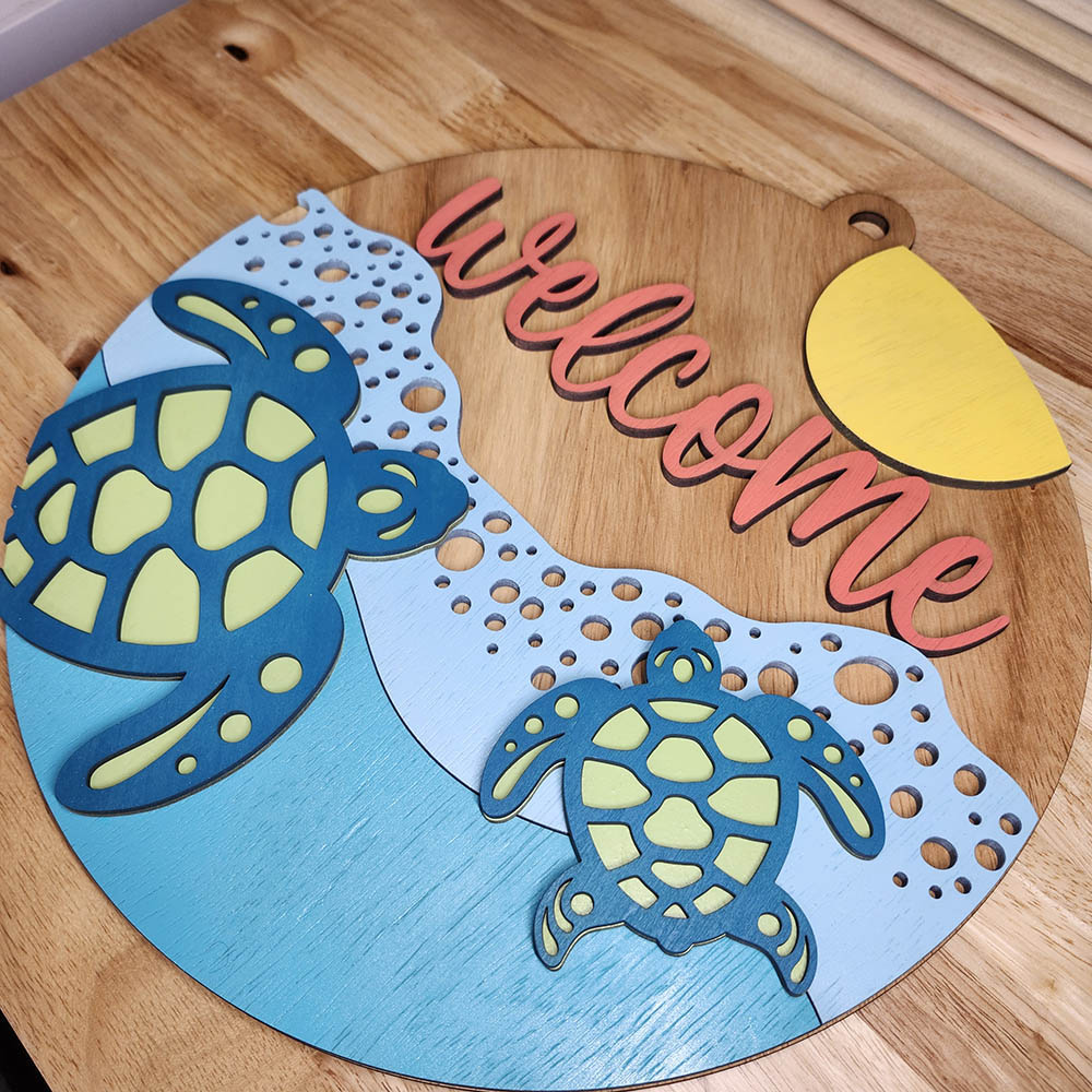 Turtle Beach Welcome Door Hanger - Image 4