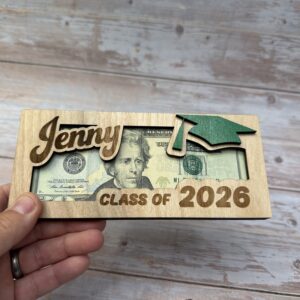 Alternative view of 2026 Graduation Money Holder